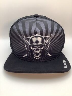 SLAYER Black Trucker Cap Slayer Nation